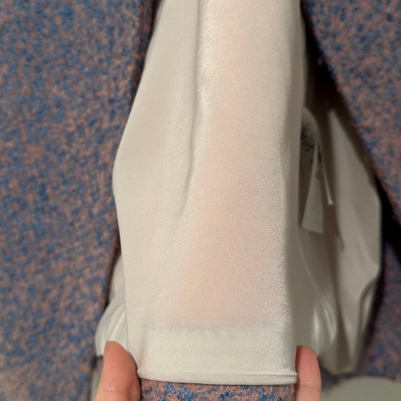 Oversized single-breasted coat - Armani Exchange - Picture 8 of 14